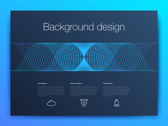 futuristic user interface ui technology vector image