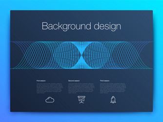 Futuristic user interface ui technology vector