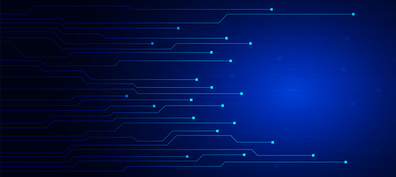 Technology background with hi-tech digital data vector