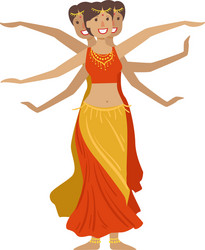 Traditional Indian Women Vector Images (over 1,500)