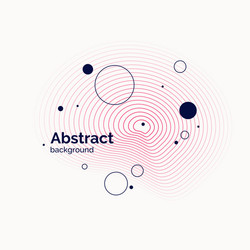 Abstract background in a flat minimalistic style vector