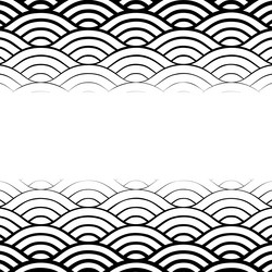 background with abstract line waves pattern vector