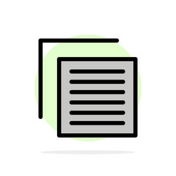 document file user interface abstract circle vector image