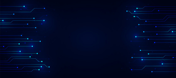 Technology background with hi-tech digital data vector
