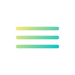 hamburger menu button pixel perfect gradient vector image