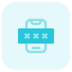 Passcode Icon - Security Code vector image