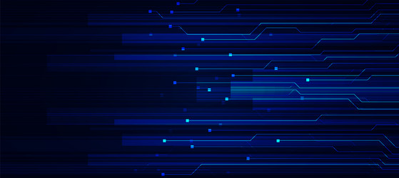 Technology background with hi-tech digital data vector
