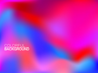 Abstract colorful background with gradient mesh vector