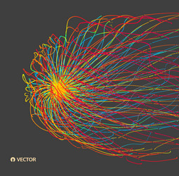 Abstract science or technology background array vector