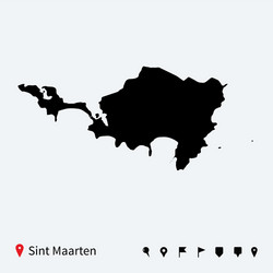 Sint Maarten Map Vector Images (over 160)