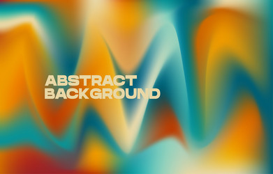 Psychedelic colorful wavy abstract background vector