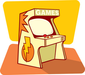 Retro games vector