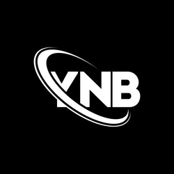 Ynb logo letter design Royalty Free Vector Image