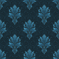 Damask seamless pattern element classical vector