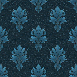 Damask seamless pattern element classical vector