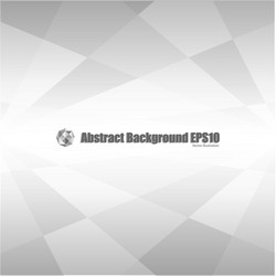 Gray abstract perspective background vector