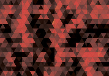 Abstract colorful red background with triangles vector