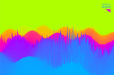 Abstract wavy background dynamic effect vector