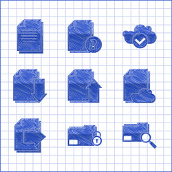 Set upload file document folder and lock search vector