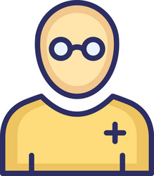 hacker icon which can easily modify or edi vector image