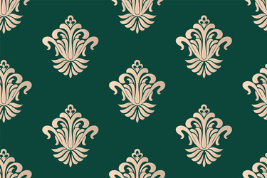 damask seamless pattern element classical vector image