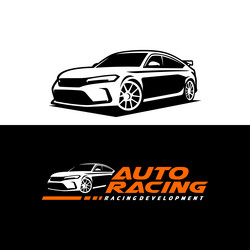 Automotive Logo Concepts - Racing & Speed Vector Image