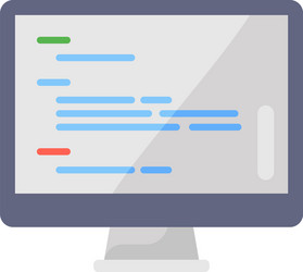 computer programming vector image
