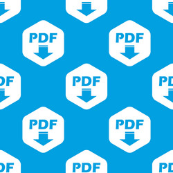 pdf download hexagon pattern vector