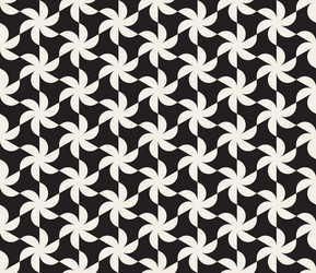 seamless triangular lattice pattern vector image