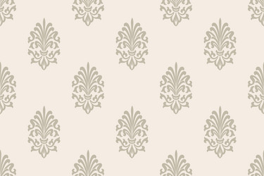 damask seamless pattern element classical vector image