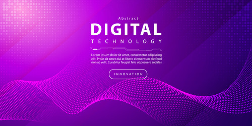 abstract digital technology futuristic circuit ai vector image