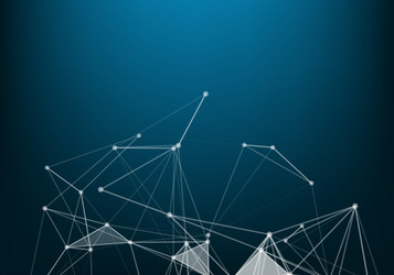 abstract technology background network connection vector image