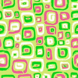 Seamless pattern with abstract square elements vector