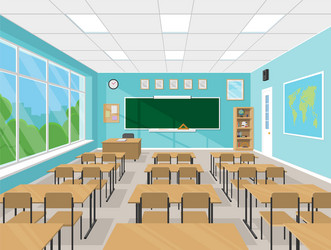 classroom background illustartion vector Stock Vector Image & Art - Alamy