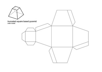 3d model maths shapes patterns print perfectly vector image