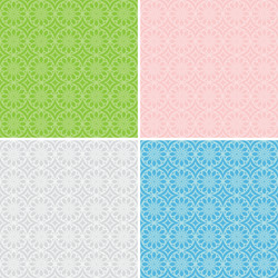 set of geometric patterns for background vector