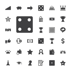 33 success icons vector