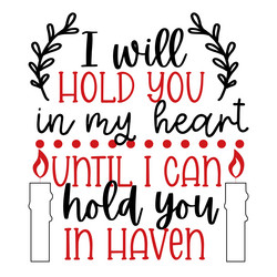 In loving memory lettering Royalty Free Vector Image