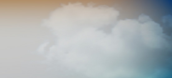 modern colorful gradient background with clouds vector image