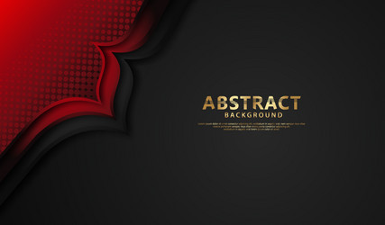 luxury overlap layers background with lines vector image
