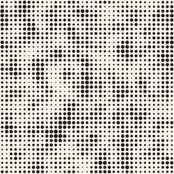Modern stylish halftone texture endless abstract vector