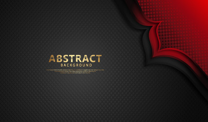 luxury overlap layers background with lines vector image