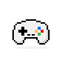 Game controller button set collection Royalty Free Vector