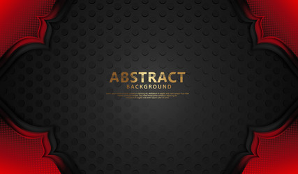 luxury overlap layers background with lines vector image