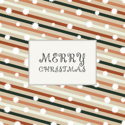 christmas of colorful retro stripe lines pattern vector image