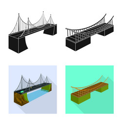design connection and symbol set vector image