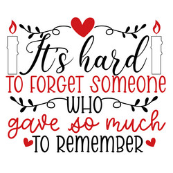 In loving memory lettering Royalty Free Vector Image