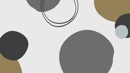 seamless round pattern background with shapes vector image