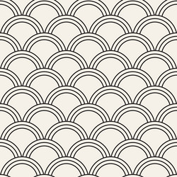 seamless pattern repeating geometric elements vector image