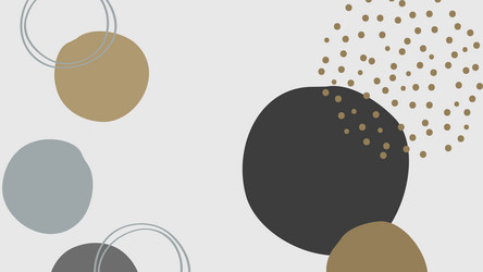 seamless round pattern background with shapes vector image